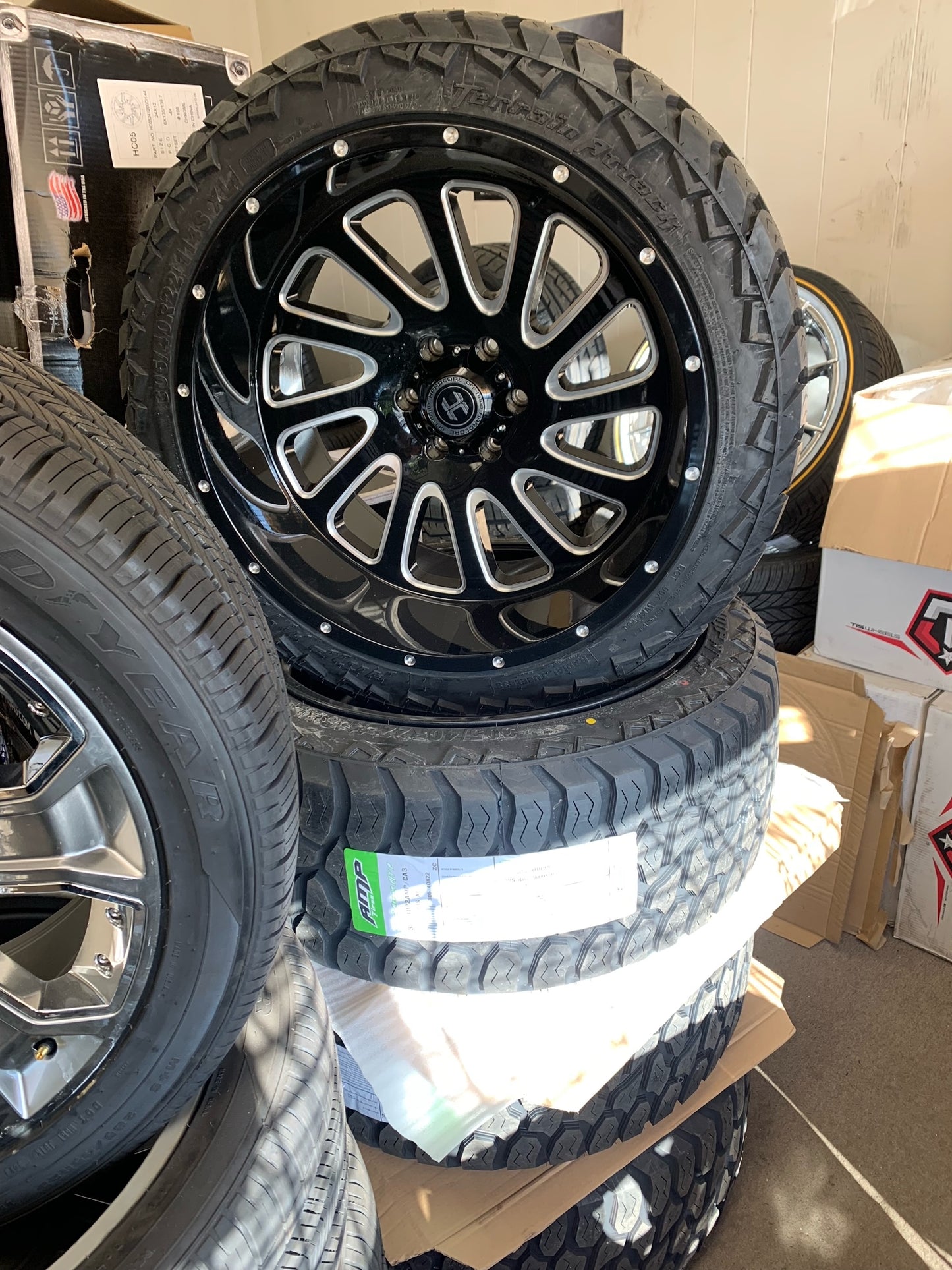 Chevy 6 Lug Hardcore 22x12 off-road