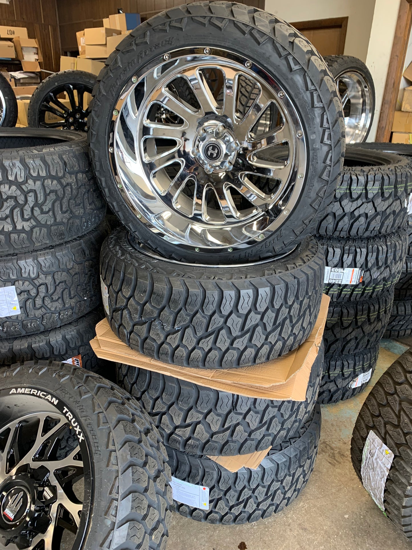 Hardcore Off-road Ford F150 6 Lug 22x12 With Tires