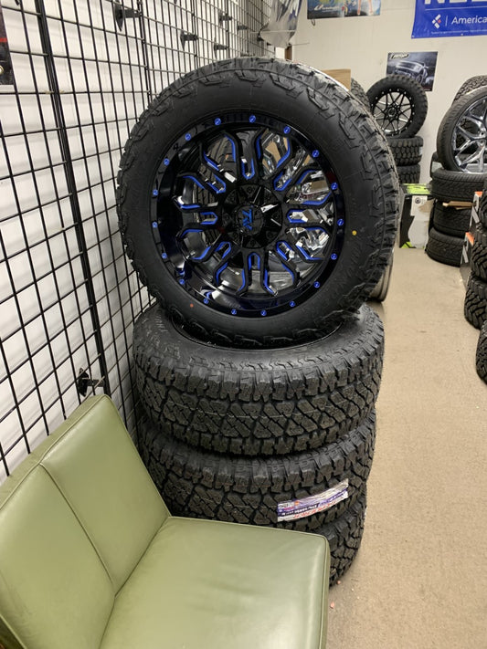 TW Off-road 20x10 Ford F150 Chevy/Dodge 1500 6 Lug With Tires
